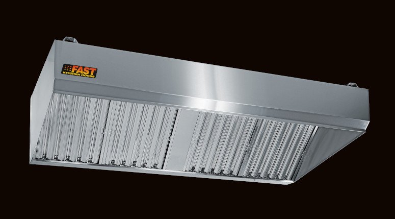 Low Profile Grease Exhaust Hood LP-SSH