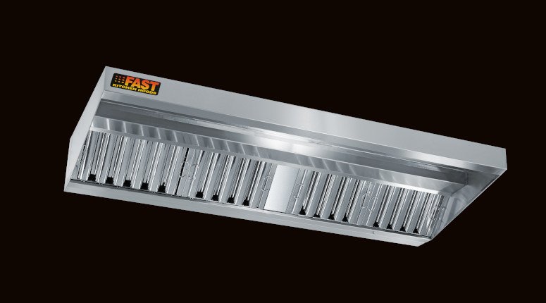 Food Truck Hoods/Low Proximity Backshelf Hood PL-SSH