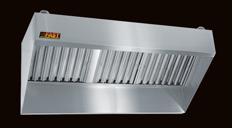 Food Truck Hoods/Low Proximity Backshelf Hood PP-SSH